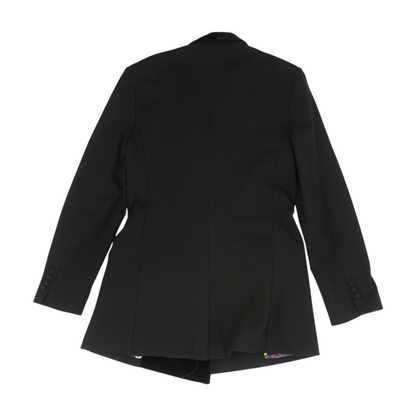 Black Solid Blazer