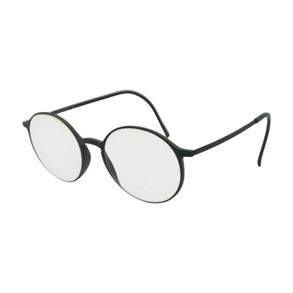 Black 2901 Round Prescription Eyewear