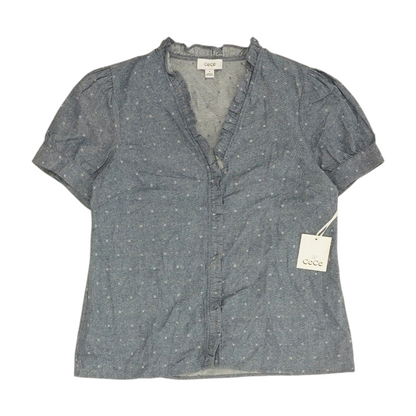 Blue Print Blouse