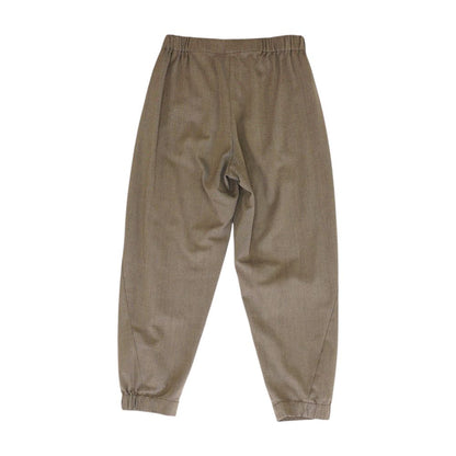 Brown Misc Joggers Pants