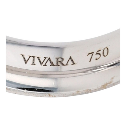 18K White Gold Band