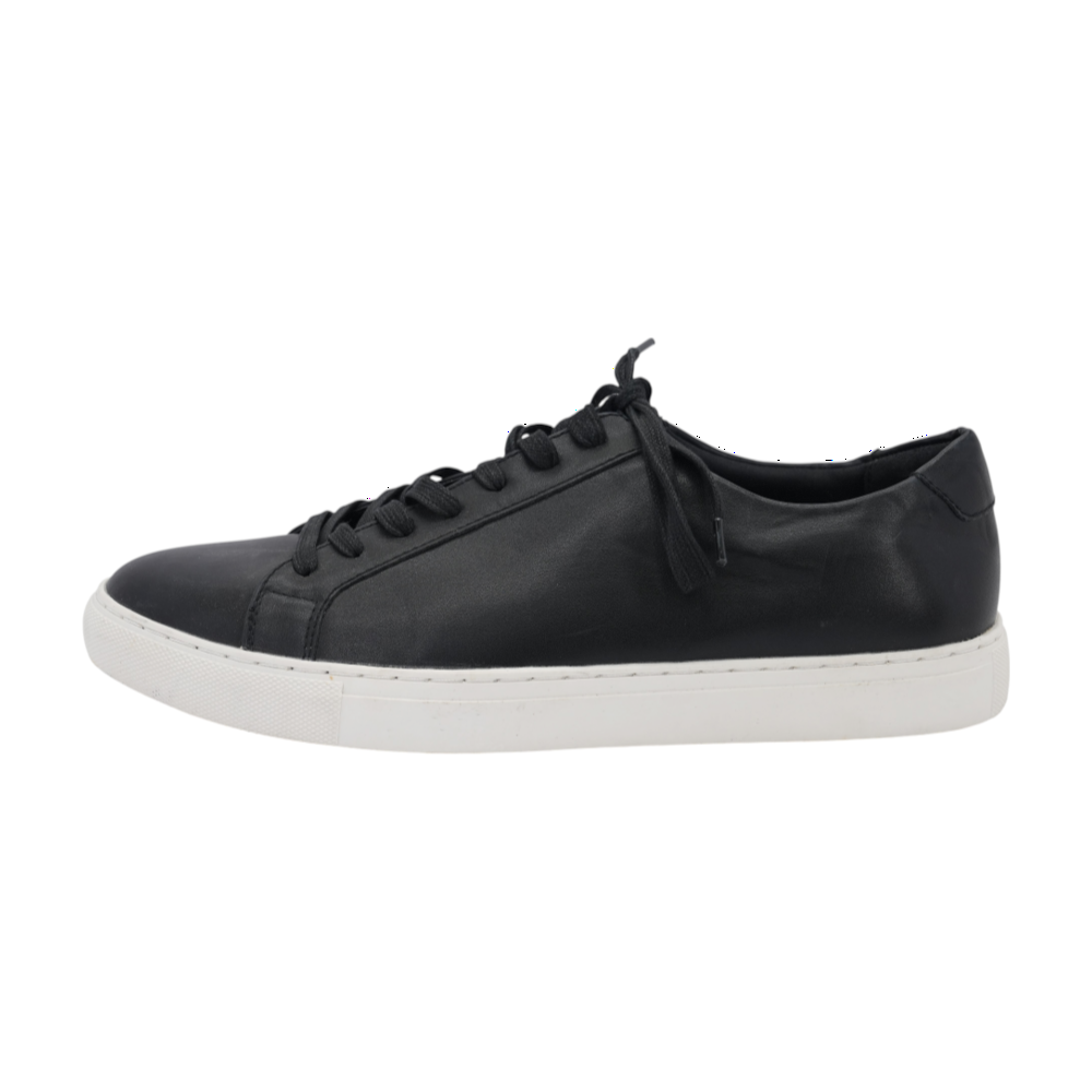 Black Lace-Up Casual Shoes
