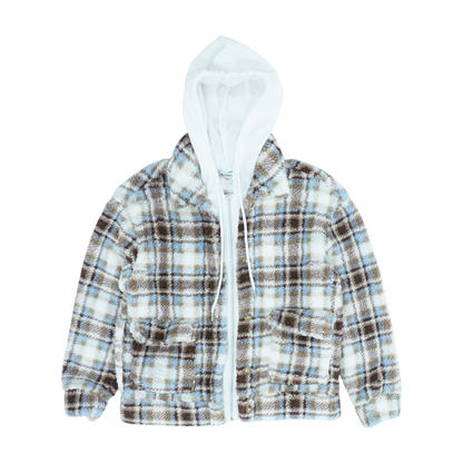 White Plaid Jacket