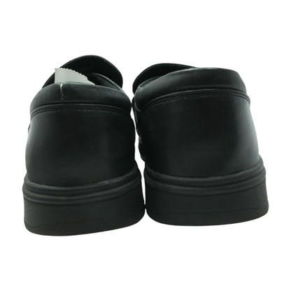 Black Slip-On Casual Shoes