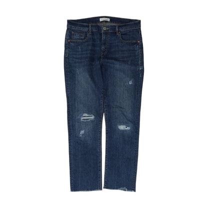Navy High Rise Jeans