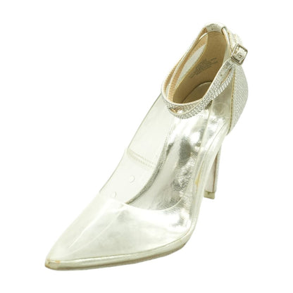 Morley2 Silver Stiletto Heels