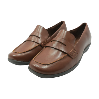 Brown Slip-On Flats