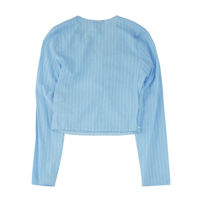 Blue Striped Blouse
