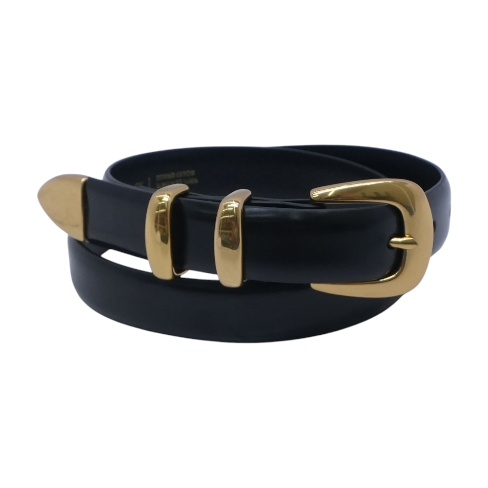 Black Leather Belt