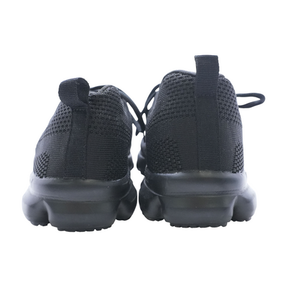 Black Low-Top Athletic Shoes