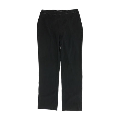 Black Solid Dress Pants