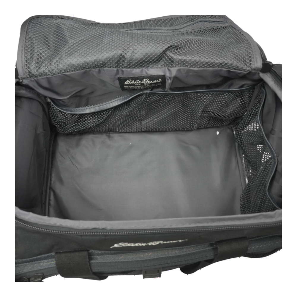 Eddie Bauer Gray Color Block Duffel Bag – Image 3