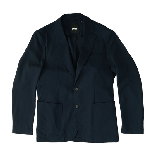 Navy Solid Sport Coat