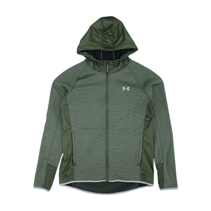 Under Armour Green Solid Active Jacket – Image 1