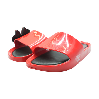 Red Flat Sandals