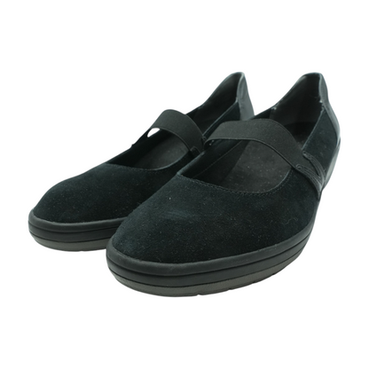 Black Slip-On Flats