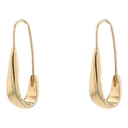 14K Yellow Gold Dangle Earrings