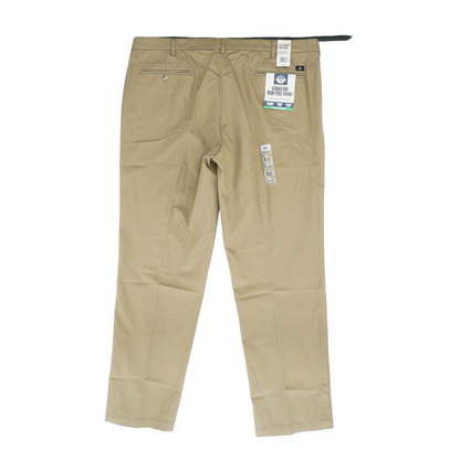 Khaki Big & Tall Classic Pants