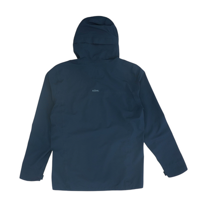 Navy Solid Rain Jacket