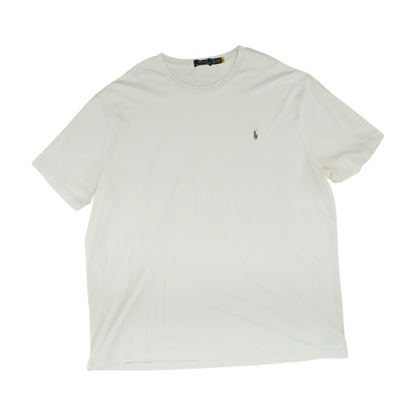 White Big & Tall Solid T-Shirt
