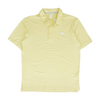 Yellow Solid Short Sleeve Polo