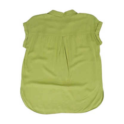Green Button Down