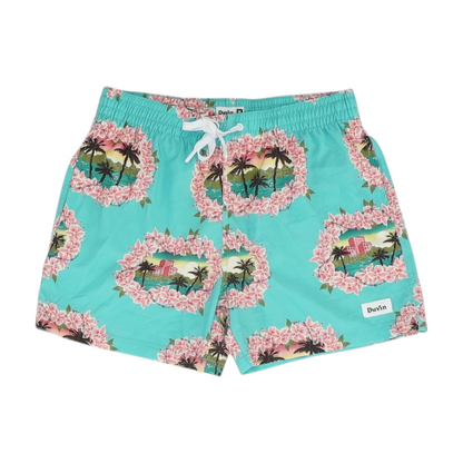 Blue Floral Swim Bottom