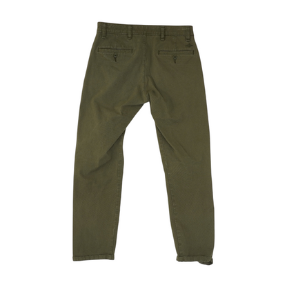 Green Slim Pants