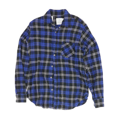 Blue Plaid Button Down