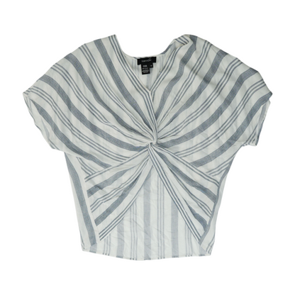 Blue Striped Blouse