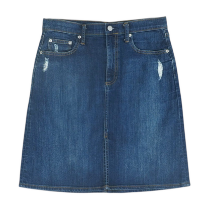 Blue Mini Skirt