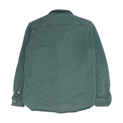 Green Button Down