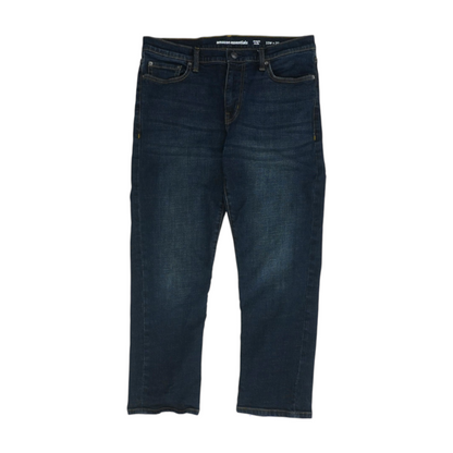 Navy Straight Jeans