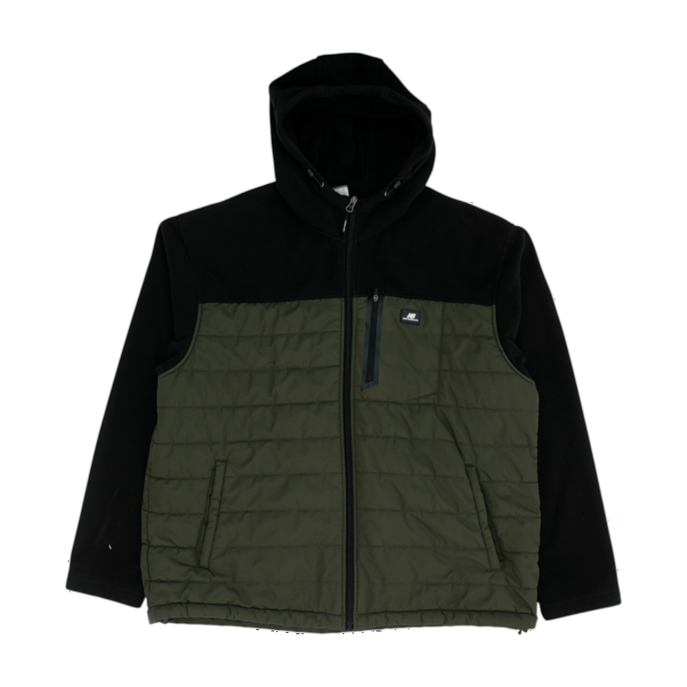 Black Color Block Jacket