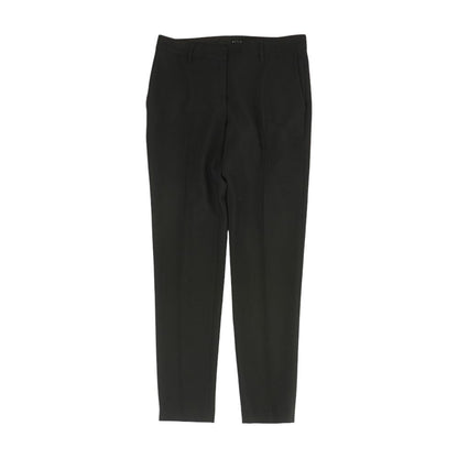 Black Solid Dress Pants
