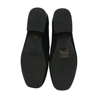 Black Slip-On Flats