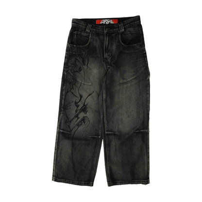 Black Regular Jeans