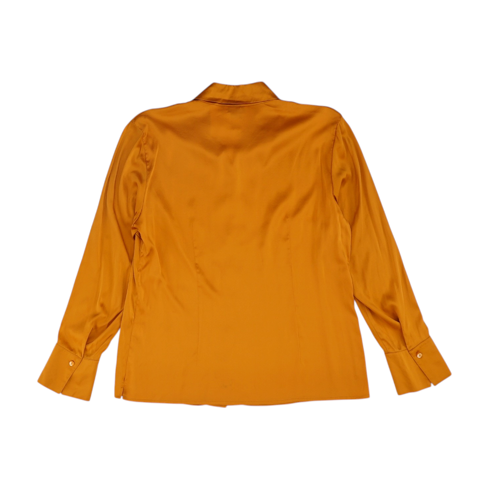 Orange Button Down