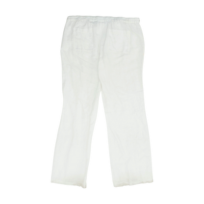 White Regular Pants