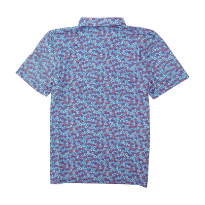 Multi Floral Short Sleeve Polo