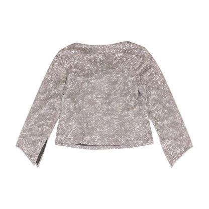 Purple Misc. Long Sleeve Blouse