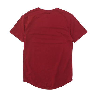 Red Solid Active T-Shirt