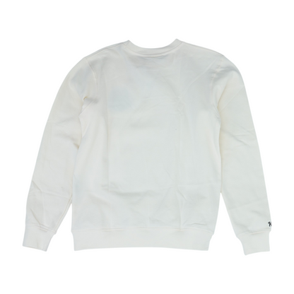Beige Solid Sweatshirt Pullover