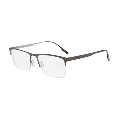 Gunmetal C304 Browline Prescription Eyewear