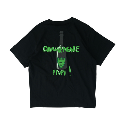 Black Solid T-Shirt