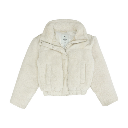 Ivory Solid Jacket