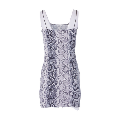 Multi Animal Print Mini Dress
