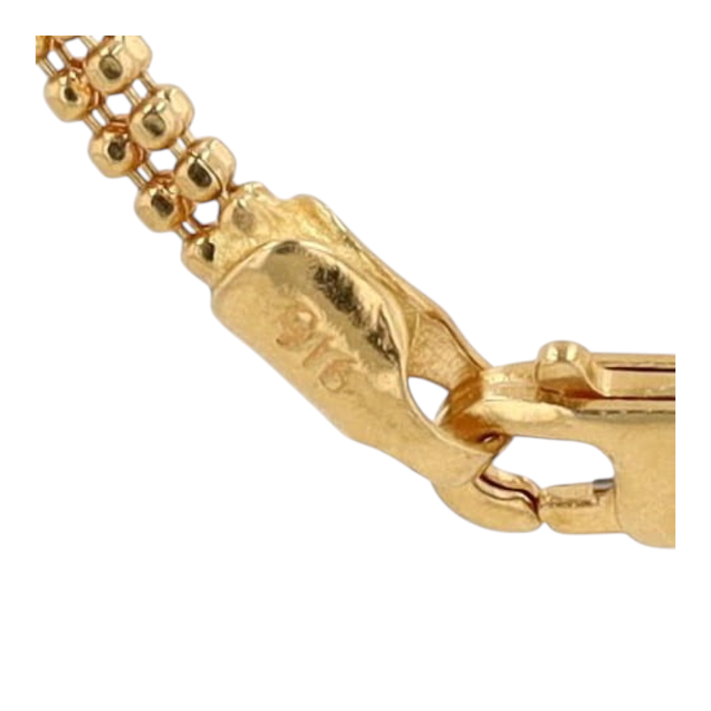 22K Yellow Gold Chain Necklace