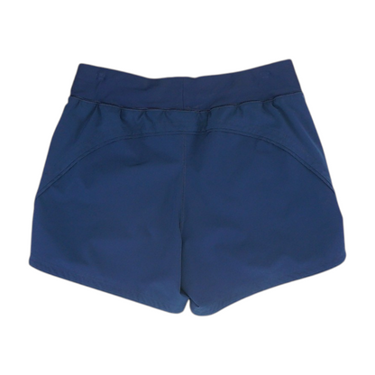 Navy Solid Active Shorts