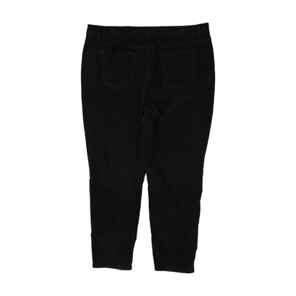 Black Plus Regular Pants